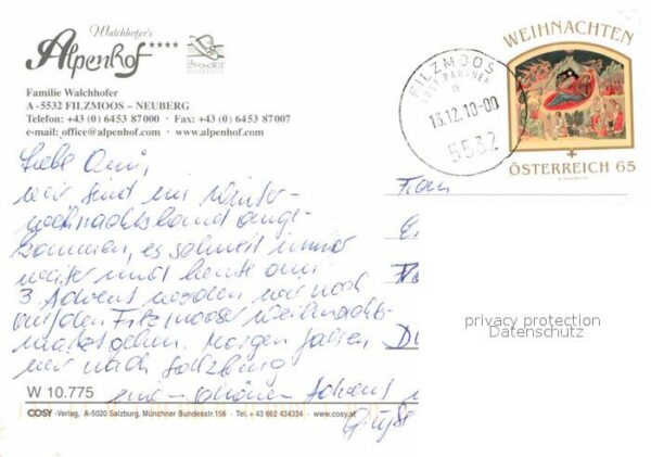 Filzmoos Hotel Alpenhof Hallenbad Restaurant Bar – Bild 2