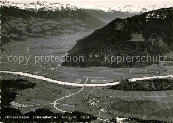 Kanzelkehre Tirol Höhenstrasse Blick ins Achental Alpenpa