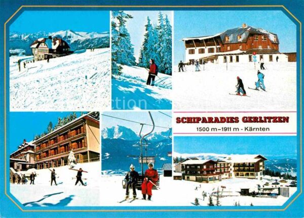 Gerlitzen Schiparadies Alpen Alpengasthof Gipfelh