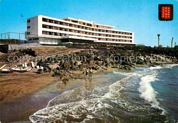 Lanzarote Kanarische Inseln Hotel Los Fariones Playa Strand