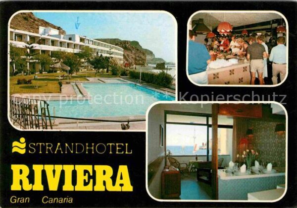 Playa del Cura Gran Canaria Strandhotel Riviera Swimming Pool Resta