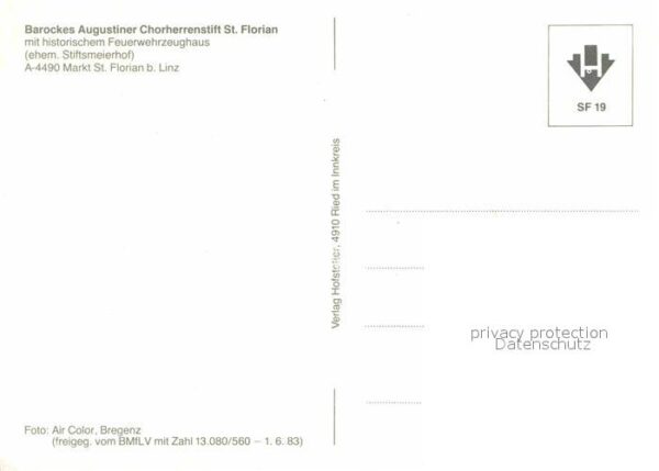 St Florian Barockes Augustiner Chorherrenstift his – Bild 2
