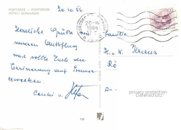 Portorose Istrien Hoteli Bernardin – Bild 2