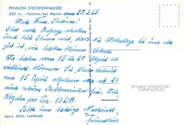 Naturns Pension Spechtenhauser – Bild 2