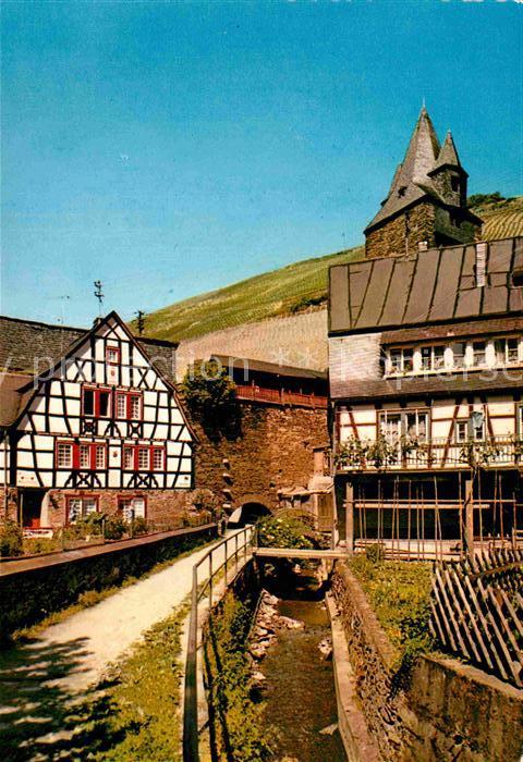 Bacharach Rhein Malerwinkel Fachwerkhäuser