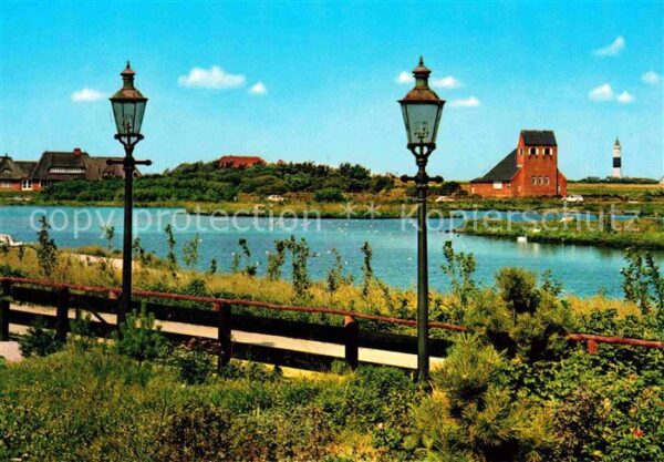 Wenningstedt Sylt Dorfteich Nordseeheilbad