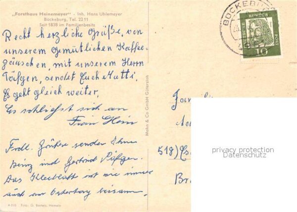 Bueckeburg Forsthaus Heinemeyer – Bild 2