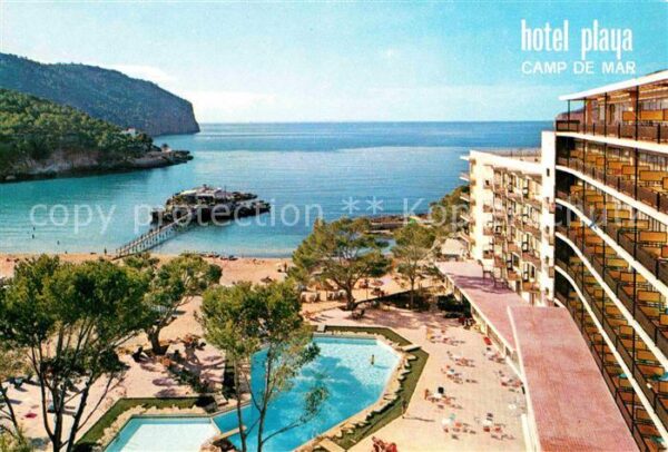 Camp de Mar Hotel Playa Swimming Pool Meerblick