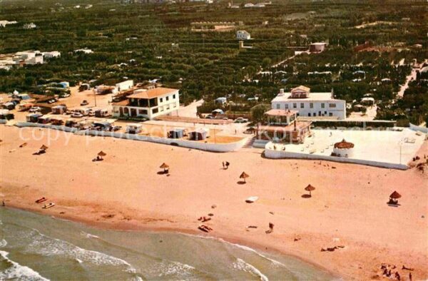 Oliva Valencia Camping San Fernando vista aerea
