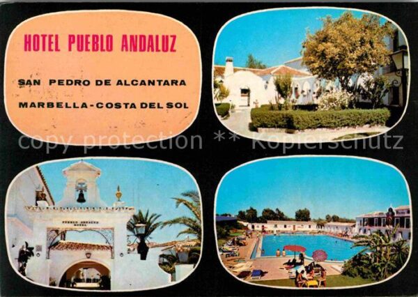 San Pedro de Alcantara Hotel Pueblo Andaluz piscina