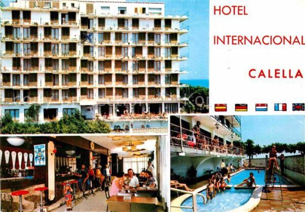 Calella Hotel Internacional Restaurant Swimming