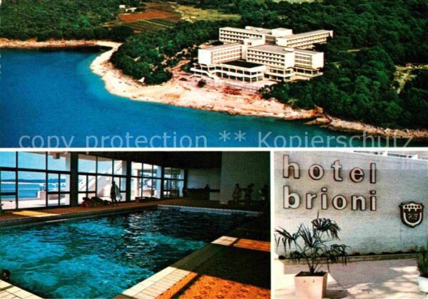 Pola Pula Croatia Hotel Britin Strand Hallenbad Fliegerau