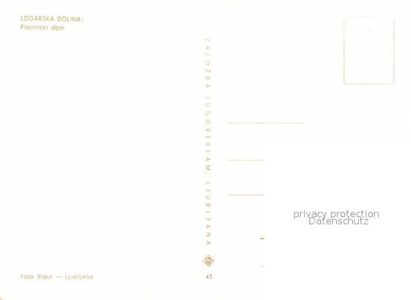 Solcava Logarska Dolina Planinski dom – Bild 2