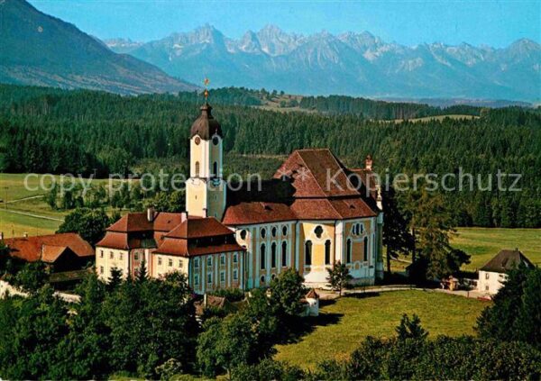 Steingaden Oberbayern Die Wies Wallfahrtskirche Prämonstraten