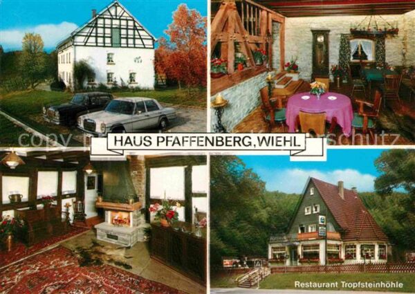 Wiehl Oberbergischer Kreis Restaurant Tropfsteinhöhle Haus Pfaffen