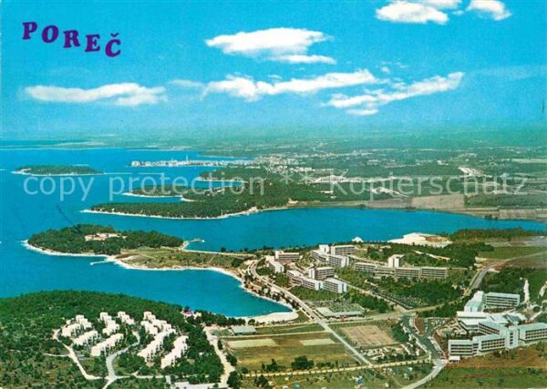 Porec Fliegeraufnahme