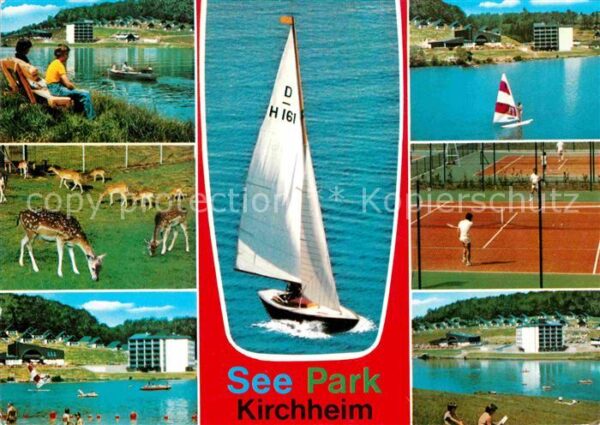 Kirchheim Hessen Seepark Stausee Segeln Tennis Badestran