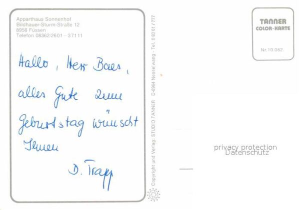 Fuessen Allgaeu Apparthaus Sonnenhof – Bild 2