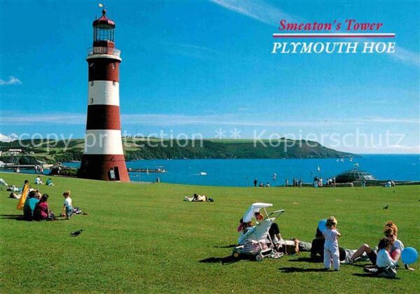 Plymouth  UK South West Smeaton's Tower Plymouth Hoe Leuchtturm