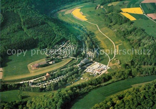 Weickersgrueben Main Fliegeraufnahme Camping Rossmühle