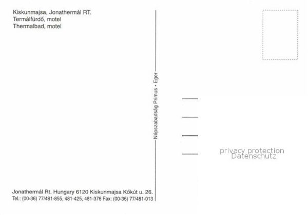 Kiskunmajsa Thermalbad Motel – Bild 2