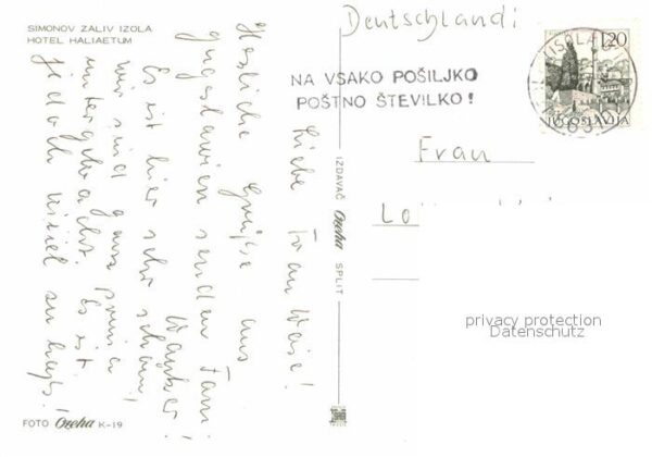 Split Spalato Simonov Zaliv Izola Hotel Haliaetum – Bild 2