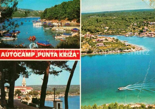 Osor Croatia Fliegeraufnahme Autocamp Punta Kriza Ha