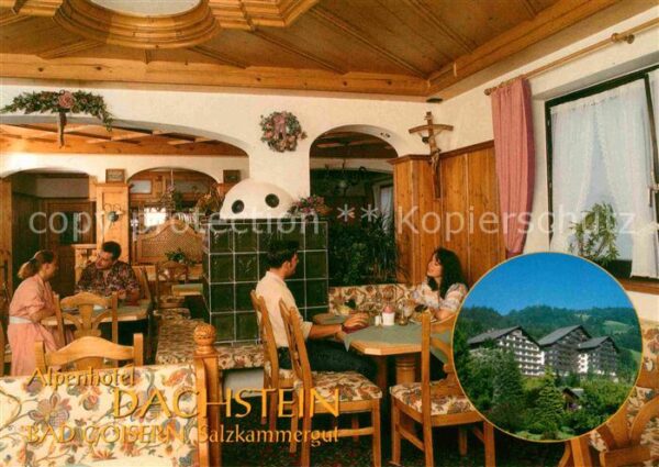 Bad Goisern Salzkammergut Alpenhotel Dachstein Restaurant