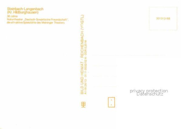 Steinbach Langenbach 30 Jahre Naturtheater – Bild 2