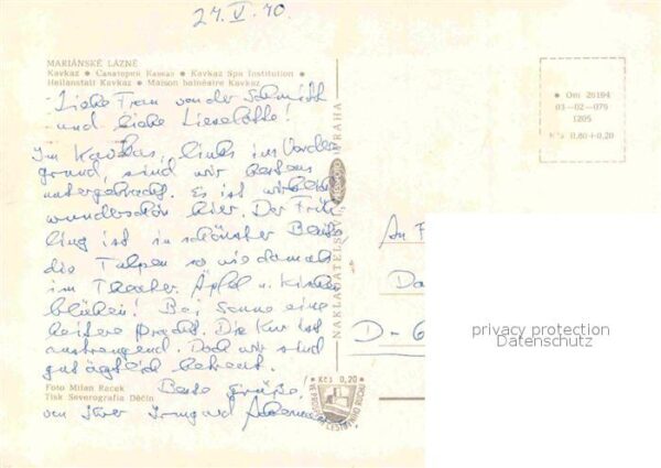 Marianske Lazne Heilanstalt Kavkaz – Bild 2