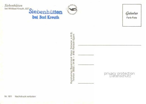Wildbad Kreuth Siebenhütten – Bild 2