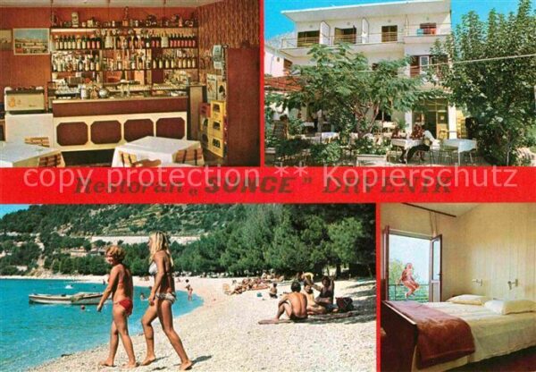 Split Spalato Restaurant Sunce Drvenik Strand