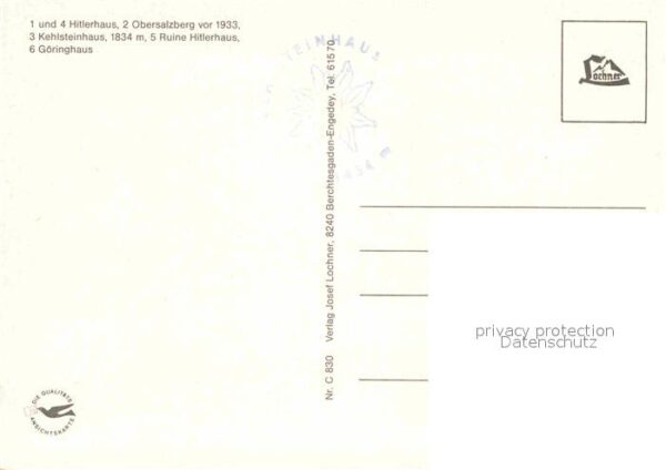 Obersalzberg vor und nach 1945 A.H. Haus Göringhaus – Bild 2