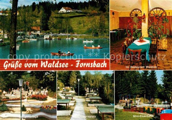 Fornsbach Minigolf Tischtennis Mini-Eisenbahn Res