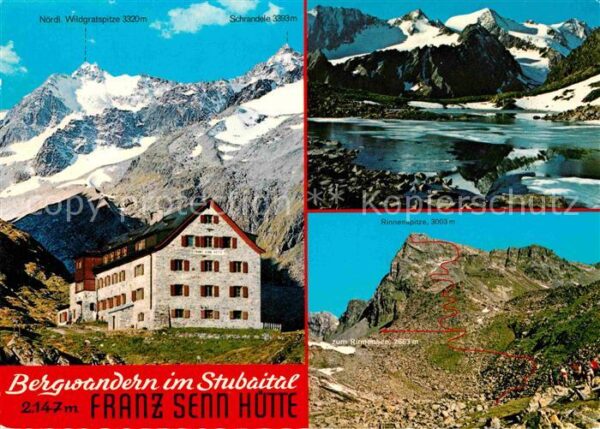 Neustift Stubaital Tirol Franz-Senn-Hütte Stubaital