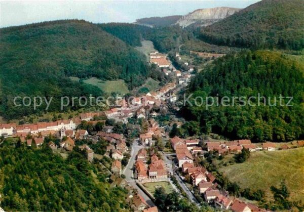 Bad Grund Fliegeraufnahme Oberharz