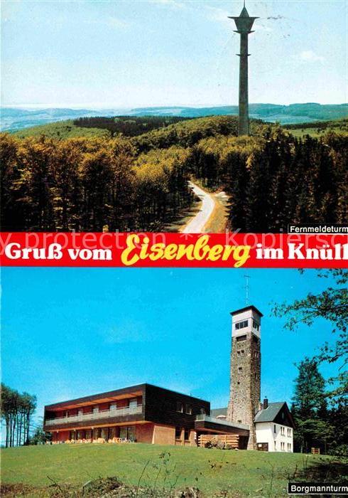 Kirchheim Hessen Eisenberg im Knüll Fernmeldeturm Borgma