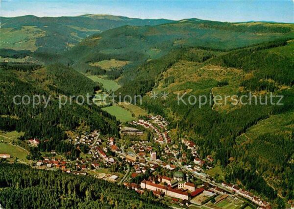 St Blasien Fliegeraufnahme