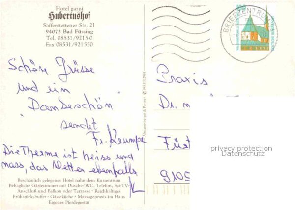 Bad Fuessing Hubertushof Hotel Garni – Bild 2