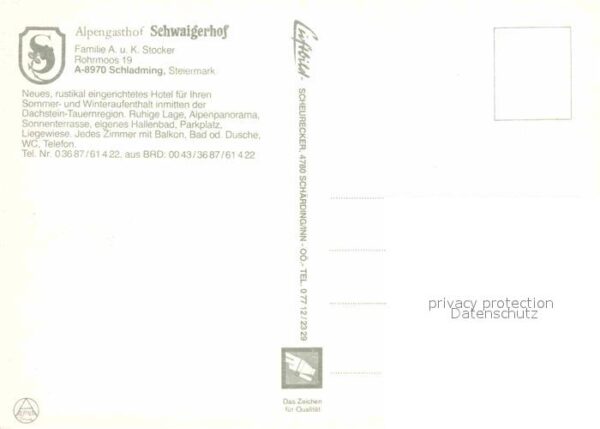 Schladming Obersteiermark Alpengasthof Schwaigerhof – Bild 2