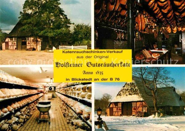 Blickstedt Dorsteiner Gutsräucherkarte Katenrauchs