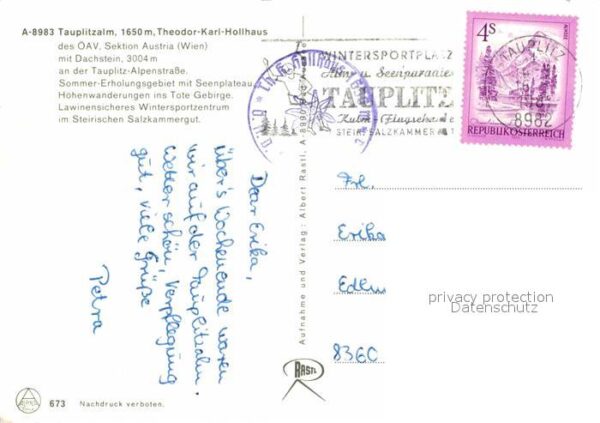 Tauplitzalm Theodor Karl Hollhaus – Bild 2