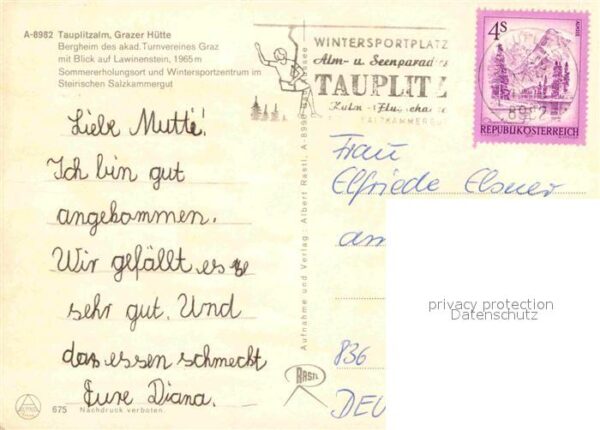 Tauplitzalm Grazer Hütte Bergheim des Turnvereins G – Bild 2