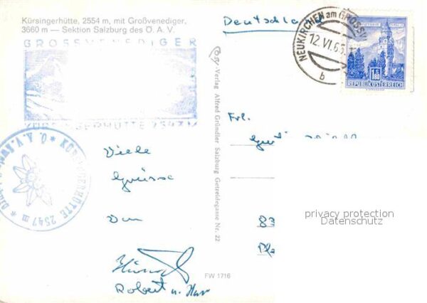 Kuersingerhuette Fliegeraufnahme mit Großvenediger – Bild 2