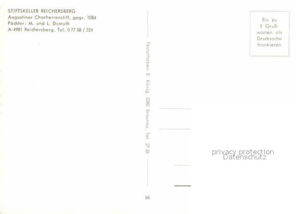 Reichersberg Inn Stiftskeller Restaurant – Bild 2