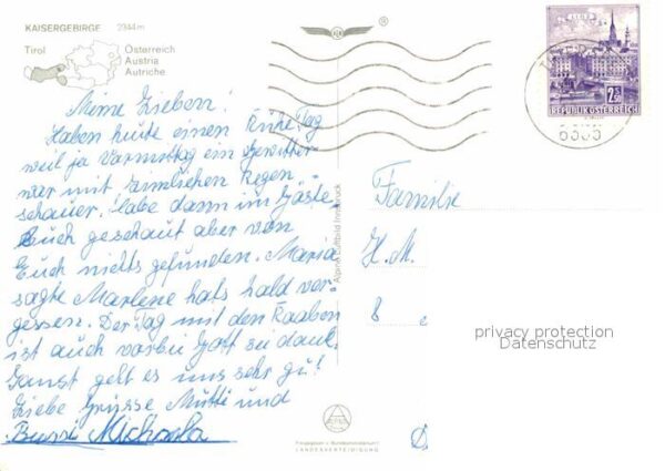 Kaisergebirge mit Wappen – Bild 2