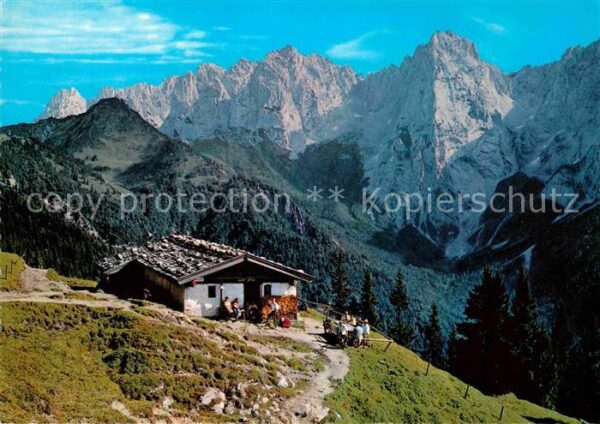 Wilder Kaiser Hinterkaiserfeldenalm