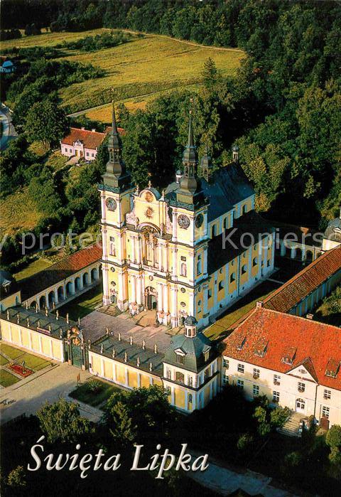 Swieta Lipka Fliegeraufnahme Kirche