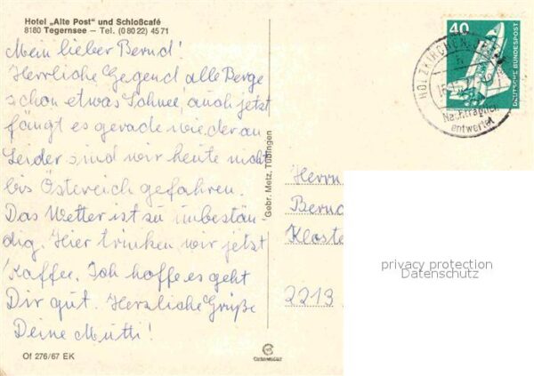 Tegernsee Hotel Alte Post und SchloßCafe – Bild 2