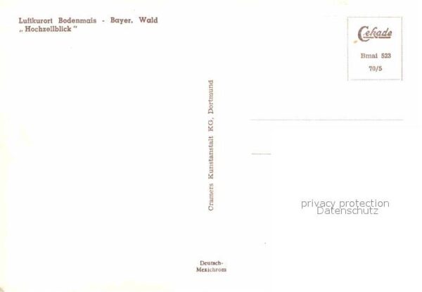 Bodenmais Fliegeraufnahme Hochzellblick – Bild 2